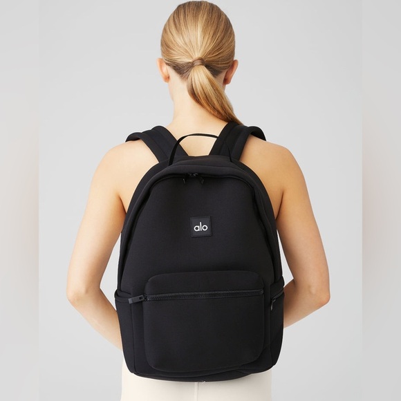 🆕 ALO Yoga | Stow Backpack in Black - Picture 1 of 6